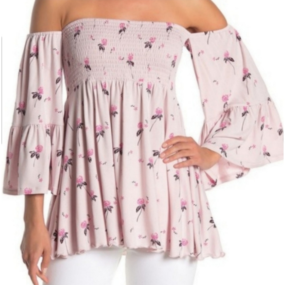 Free People Lana Off the Shoulder Tunic